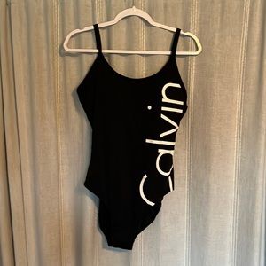 calvin klein one-piece swimsuit, size 12